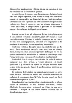 Le fruit de l'indépendance