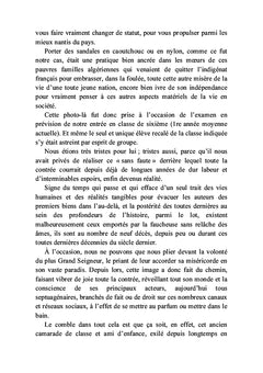 Le fruit de l'indépendance