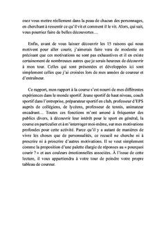 Pourquoi courir ?