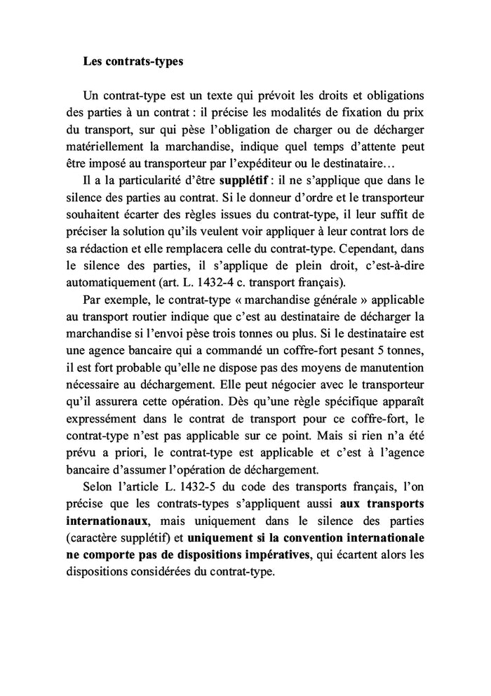 Manuel simplifié du droit des transports routier et maritime(OHADA et CEMAC)