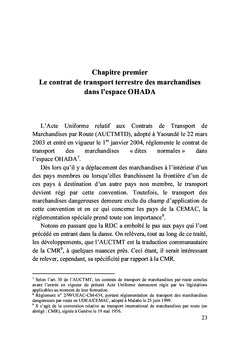 Manuel simplifié du droit des transports routier et maritime(OHADA et CEMAC)