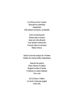 Amie, entends-tu...