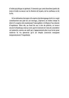 Ultreïa ou plus loin sur le chemin