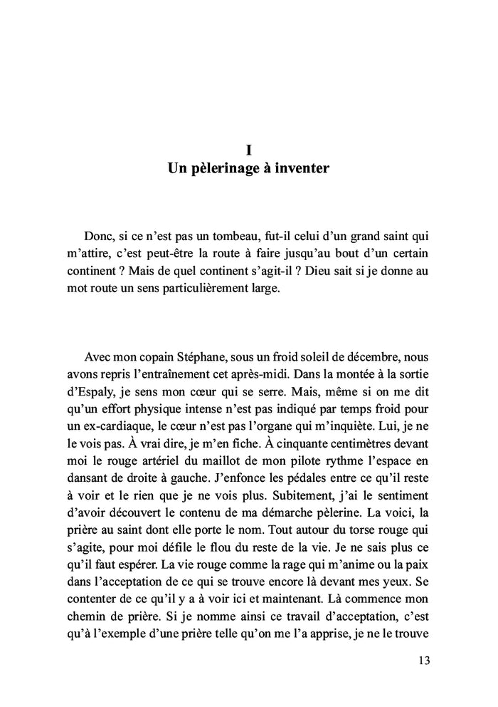 Ultreïa ou plus loin sur le chemin