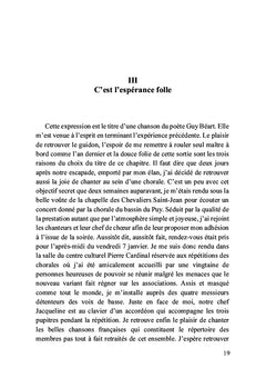 Ultreïa ou plus loin sur le chemin