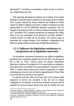 La préservation des villes impériales marocaines durant le Protectorat