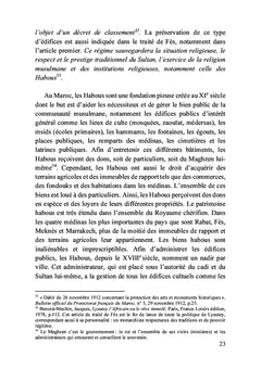 La préservation des villes impériales marocaines durant le Protectorat