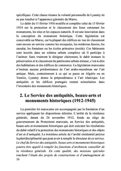 La préservation des villes impériales marocaines durant le Protectorat