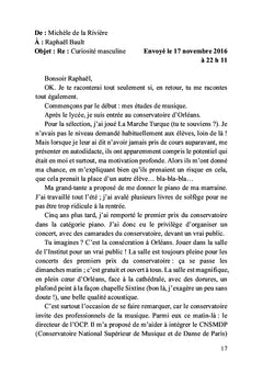 Sauvetage en mails