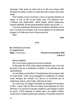 Sauvetage en mails