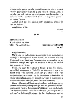Sauvetage en mails
