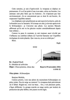 Sauvetage en mails