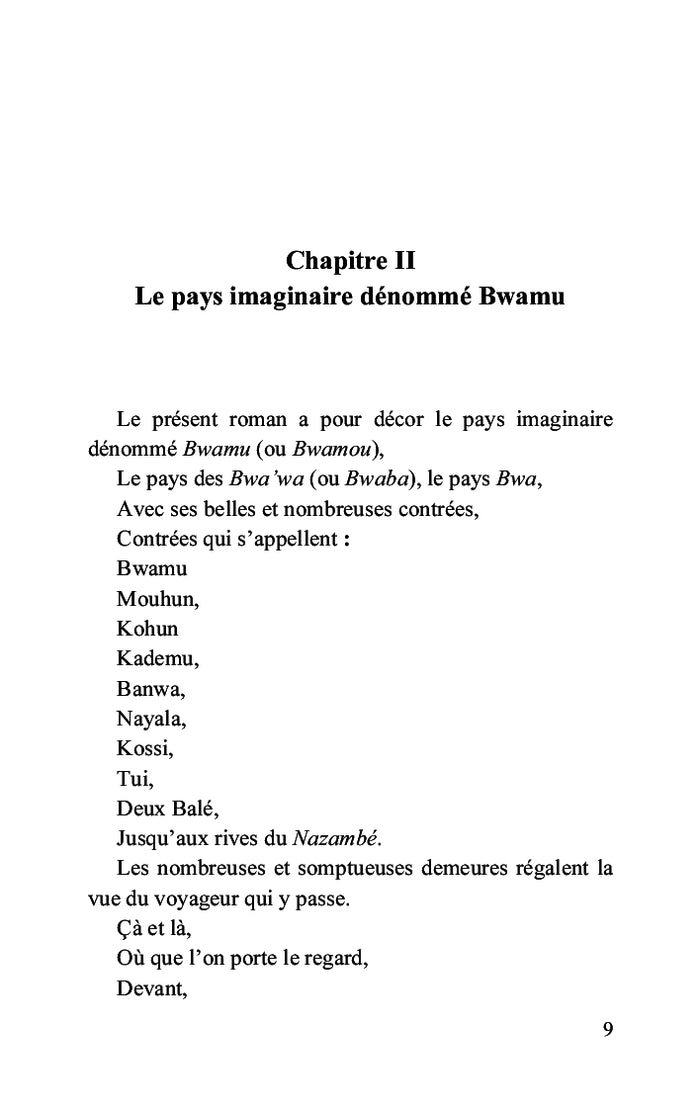 Histoires irrévérencieuses d'un parcours initiatique dans le Bwamu