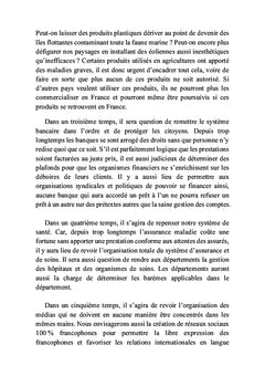 Les Français ont droit au bonheur