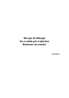 D'un pèlerinage à l'autre