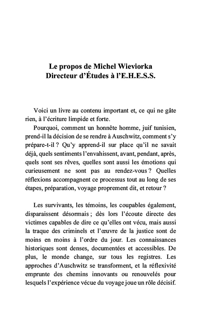 Un jour à Auschwitz