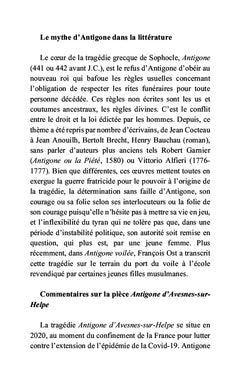 Antigone d'Avesnes-sur-Helpe