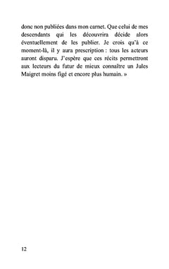 Quatre souvenirs de Maigret