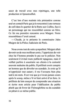 Quatre souvenirs de Maigret