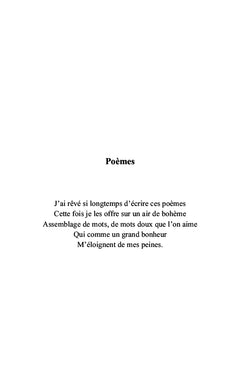 Itinéraire d'un poète discret