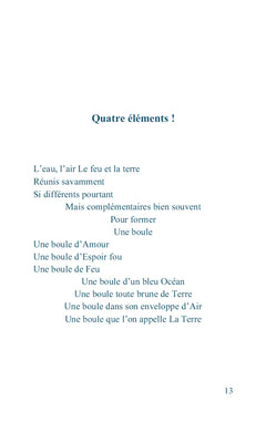 On écrivait des poésies, On a oublié le rôti ! Le rôti est tout brûlé...