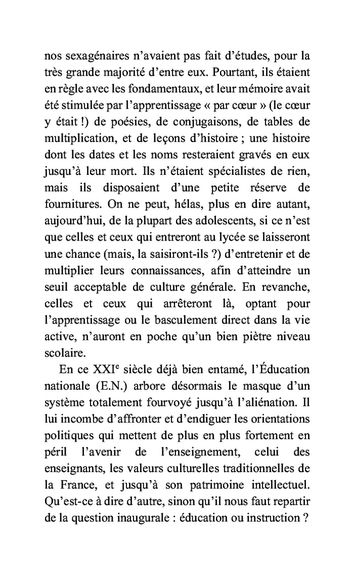 Famille, éduque-moi !