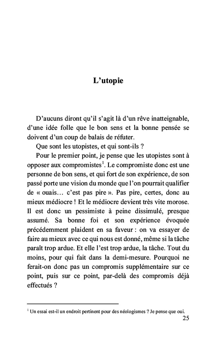 Pensées, d'ici à l'absurde