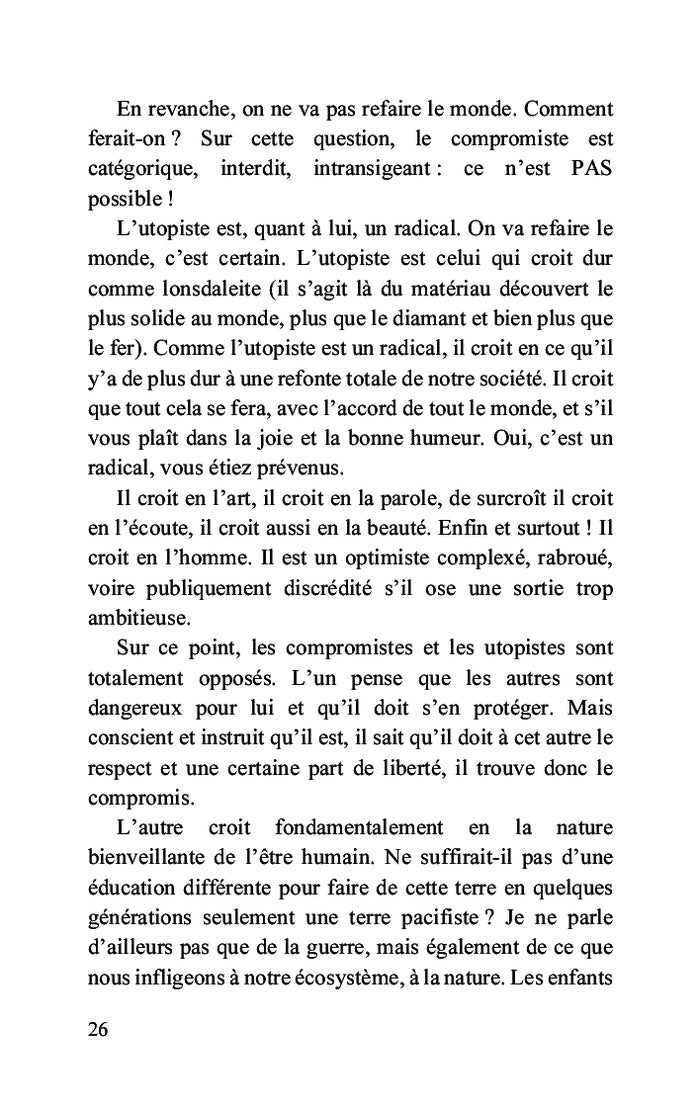Pensées, d'ici à l'absurde