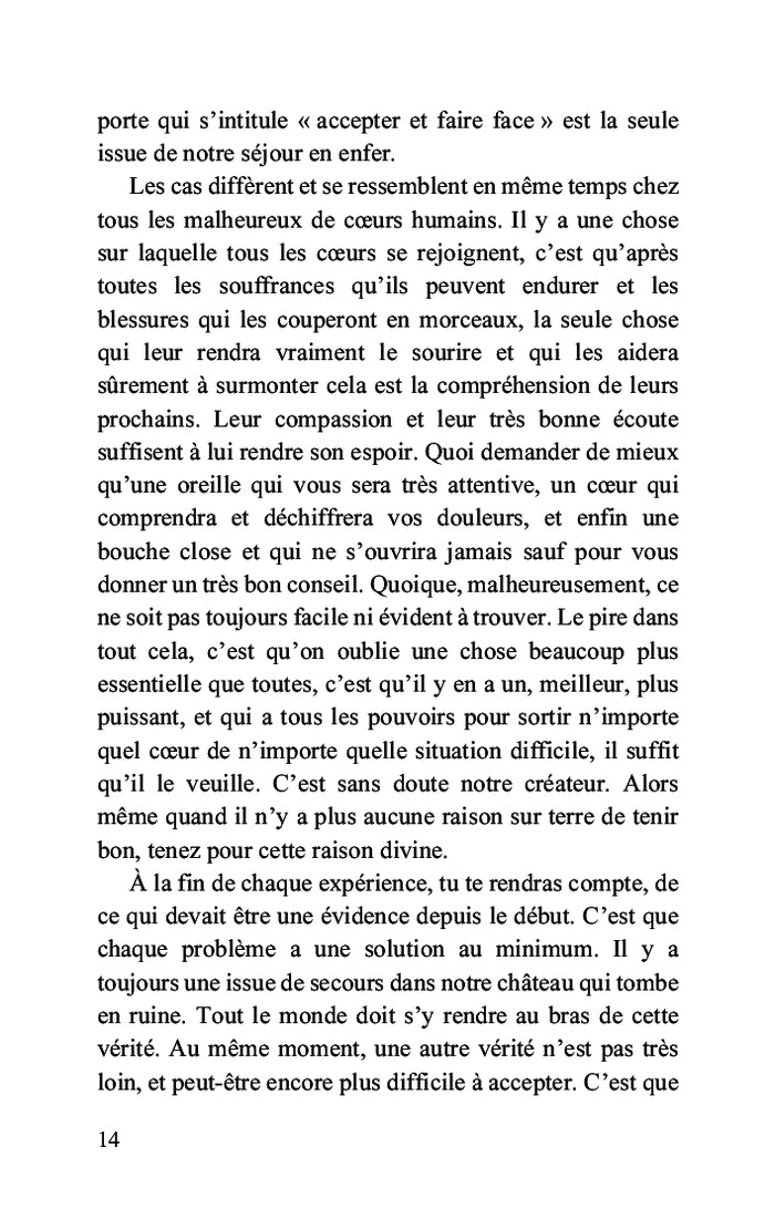 Eh bien c'est humain