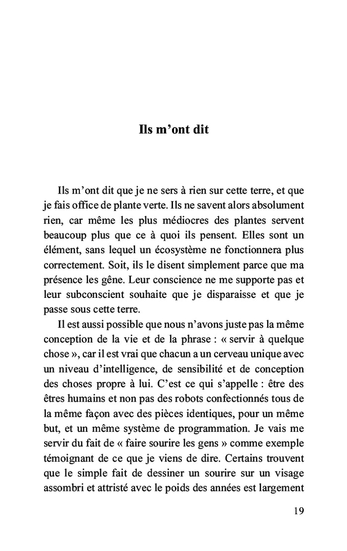 Eh bien c'est humain