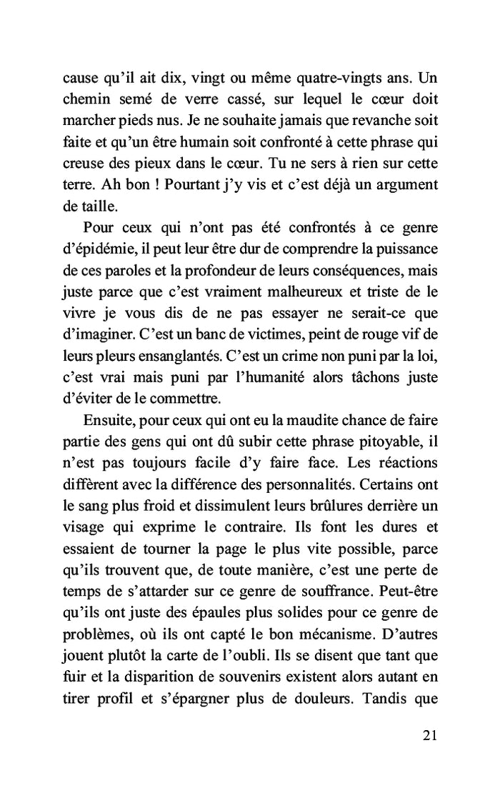 Eh bien c'est humain