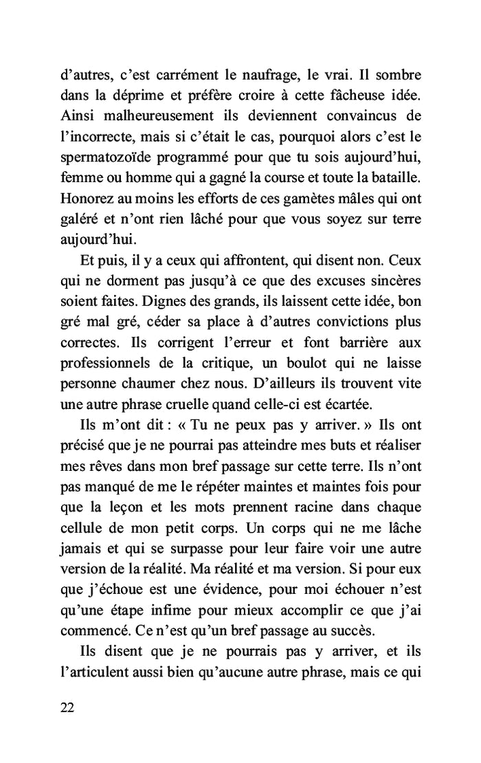 Eh bien c'est humain