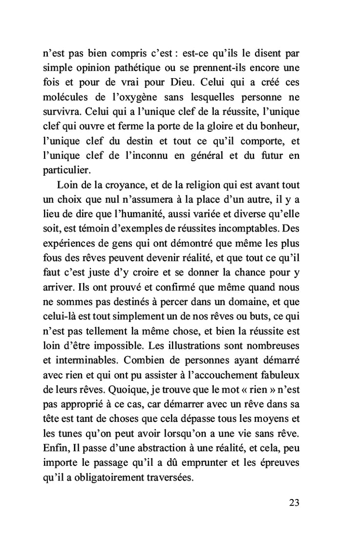 Eh bien c'est humain