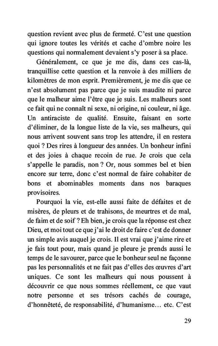 Eh bien c'est humain