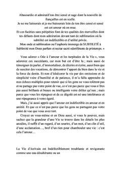 La poésie de l'amour