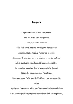 La poésie de l'amour