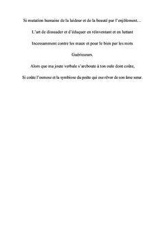 La poésie de l'amour