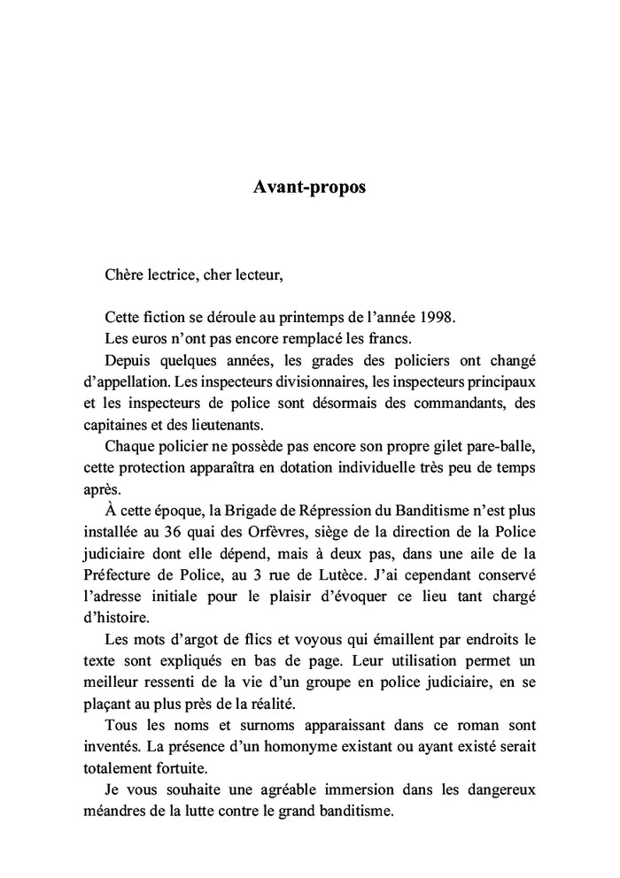 Quand les truands se lèvent à l'aube