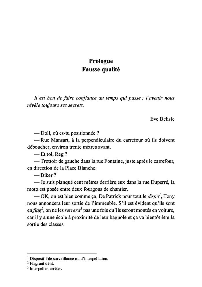 Quand les truands se lèvent à l'aube