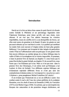 Le roi David dans la Bible revisitée