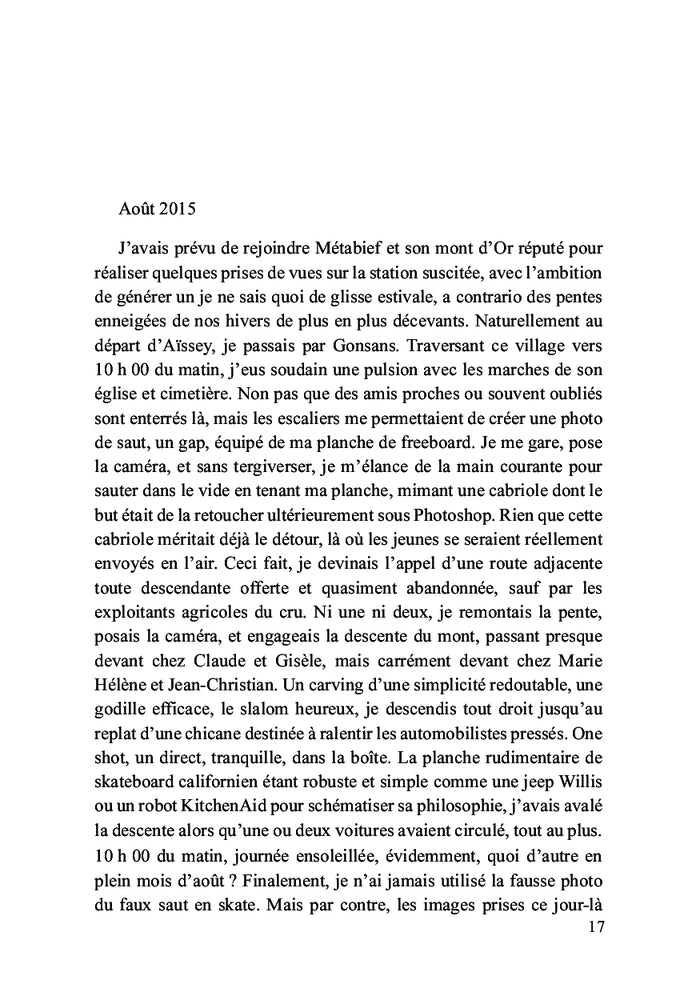 Roller et skate buissonniers