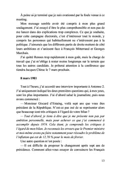 Un septennat nouveau Tome I