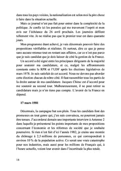 Un septennat nouveau Tome I