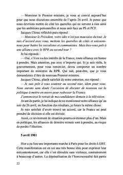 Un septennat nouveau Tome I