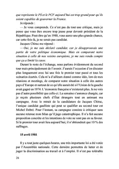 Un septennat nouveau Tome I