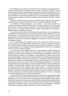 Cinquantenaire du secteur informel urbain et le marché du travail en Afrique francophone