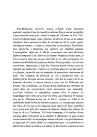 Ante-Millenium / Les prémices de l'humanité