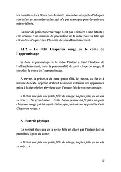 Le petit chaperon rouge