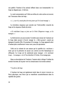 Le petit chaperon rouge
