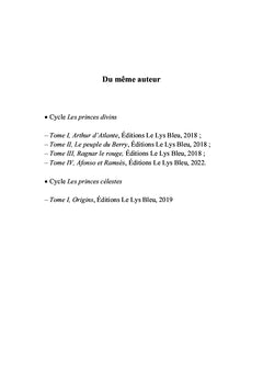 Les princes astraux - Tome I : Genesia
